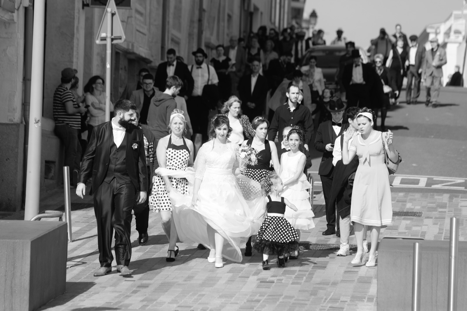 Cort&egrave;ge de mariage